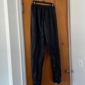 Body Wrapper trash bag pants for ballet. Size Large.